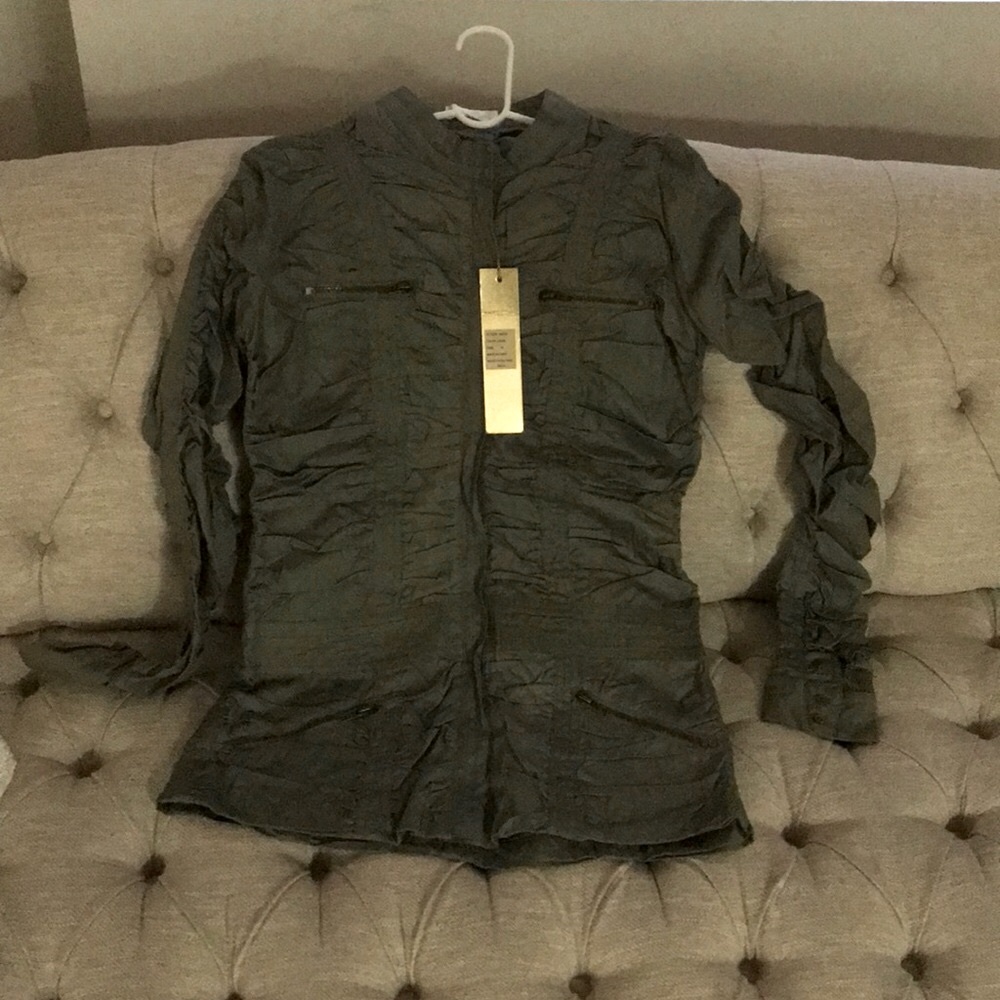 Green military fashion summer jacket!shoesAVAILABL - Picture 4 of 6